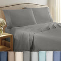 Martex 400 Thread Count Sheet Set, 4 Piece, King Size, Grey