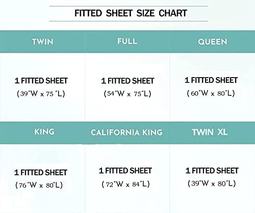 California King Fitted Sheet - Comfort Premium Hotel Quality Luxury &
