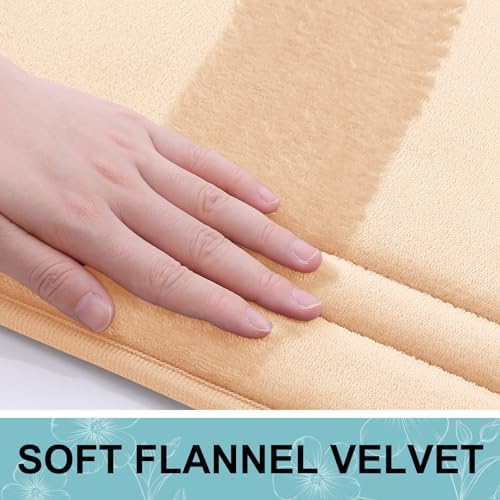 Grandaily Memory Foam Bath Mat Rug 24x16, Ultra Soft, Non-Slip and