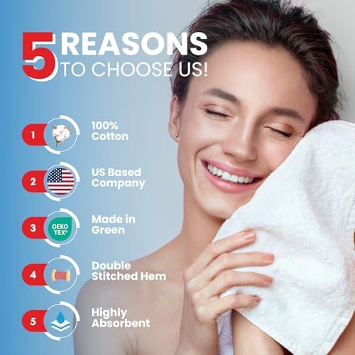 Infinitee Xclusives Grey Towel Bundle - Includes 4 Washcloths and 6