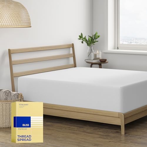 Thread Spread 100% Egyptian Cotton California King Fitted Sheet Only