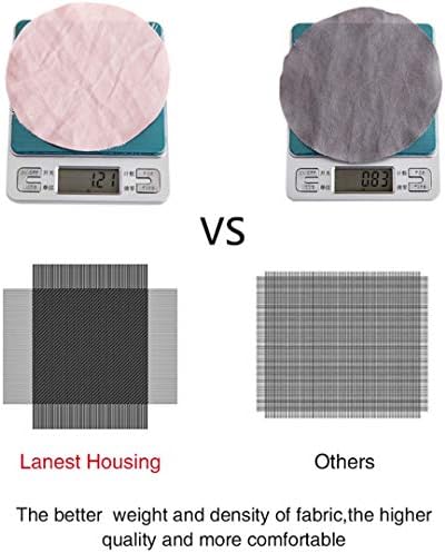 Lanest Housing Full Sheet Set, 2400 Thread Count Soft Deep Pocket