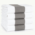 American Soft Linen Dish Towels, 100% Cotton Dish Cloths for Kitchen