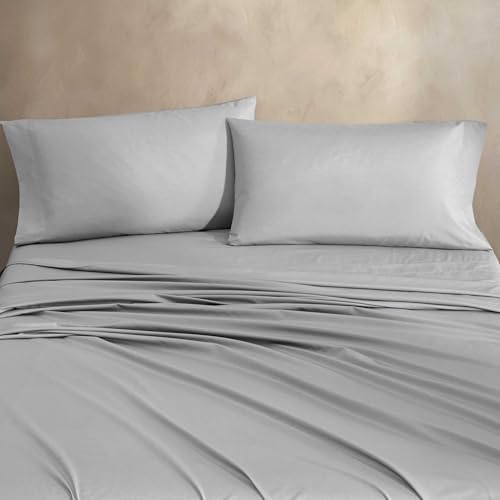 Calvin Klein - King Sheet Set, Cotton Blend Bed Sheets with