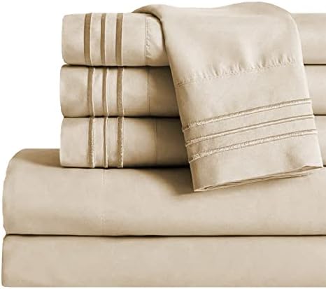 Mocassi Full Sheet Set - Luxury Hotel 1800 Premier Bedding Sheets &