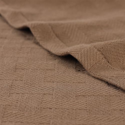 SUPERIOR Cotton Blanket Breathable All Season Comfy Bedding