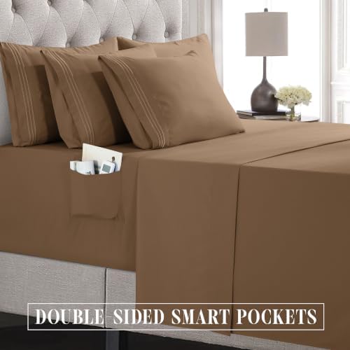 Elegant Comfort Luxury Soft 6-Piece 1500 Premium Hotel Quality Bed