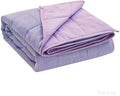 Satwip Purple Weighted Blanket 10 lb, Cooling Weighted Blanket for Hot