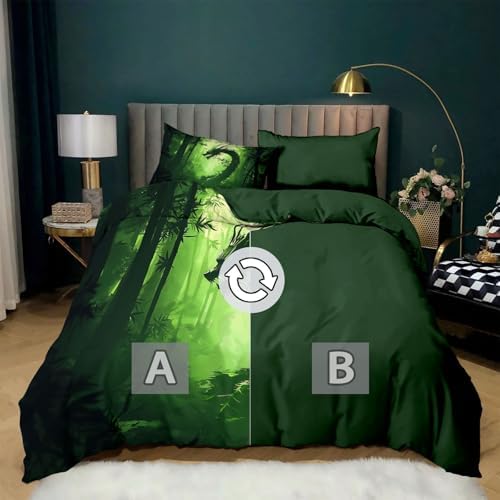 Duvet Cover Twin Size, Reversible King Duvet Cover Set with
