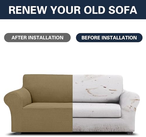 Cupuamon 2026 New Stretch Sofa Slipcovers Couch Cover for 3 Cushion