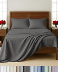 California Design Den 100% Cotton Sateen King Sheets Deep Pocket Set
