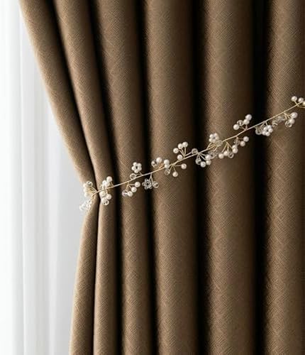 Beydodo 72 Inch Blackout Curtains 2 Panel Set, Light Darkening