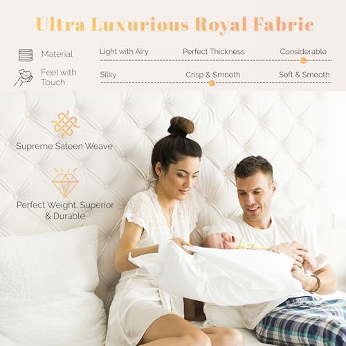 100% Egyptian Cotton Sheets Full Size - 800 Series Elite Collection