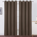 2 Panel Blackout Grommet Curtains Perfect for Making Your Bedroom and