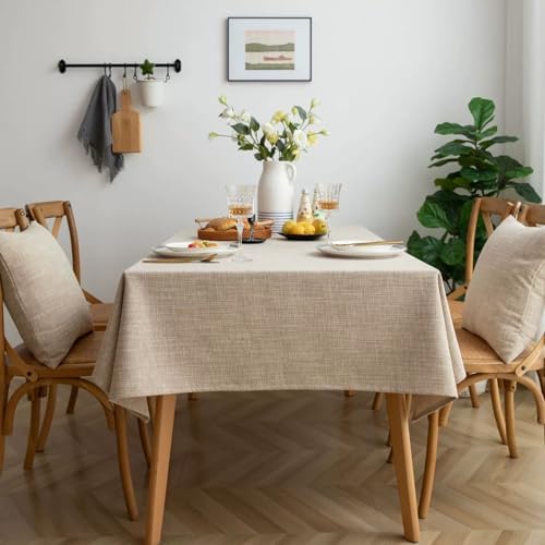 UGS UGASA Rectangle Tablecloth Waterproof & Stain Resistant Table