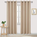 DWCN Blackout Curtains for Bedroom Living Room 52 x 84 Inch 2 Panels