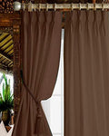 Triple Pinch Pleat Blackout Curtains for Living Room, Room Darkening