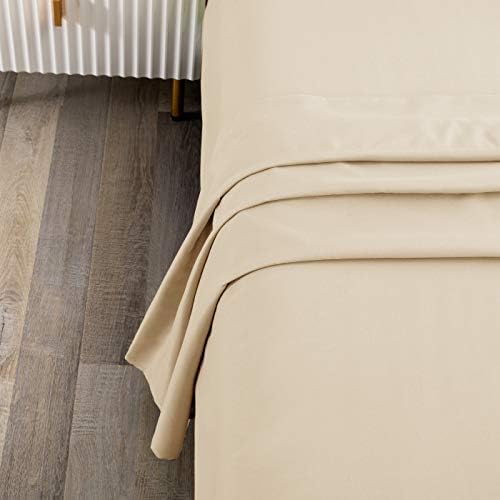 Sfoothome Top Sheet Only - Queen Size Extra Soft Brushed Microfiber