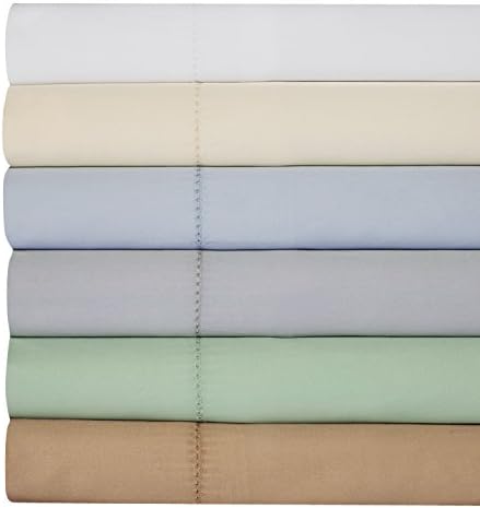 Cotton Bed Sheets Set - Hemstitch Bedsheet 500 Thread Count 100%