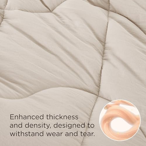 Bedsure King Comforter, Down Alternative Duvet Insert for All Season