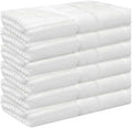 Striped Cotton Washcloths, Comfort 6 Pack Face Towels, Absorbent