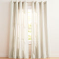 Exclusive Home Loha Linen Grommet Top Curtain Panel Pair, 54"x108"