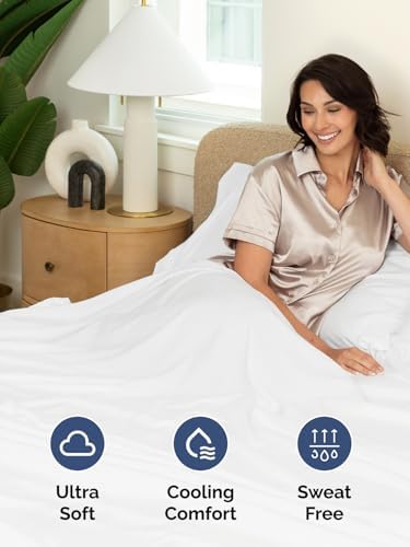 Extra Deep Split King Sheet Set - 5 Piece Breathable Cooling Sheets