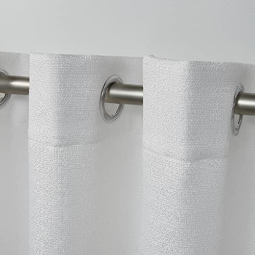 EXCLUSIVE HOME Muskoka Textured Teardrop Slub Embellished Hidden Tab