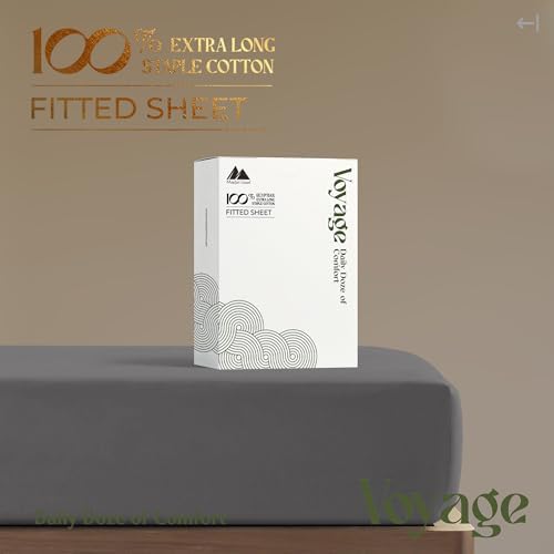 Mayfair Linen 100% Egyptian Cotton King Fitted Sheet Only - Luxury 600