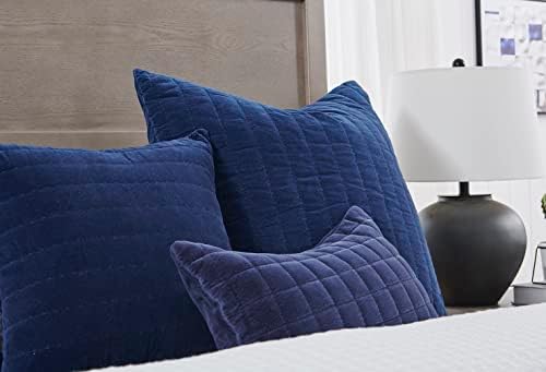 COCOPLOCUE Pillow Covers 26x26 Set of 2 Thicken Cotton Euro Shams with