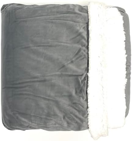 Mintra Home Sherpa Soft Flannel Throw Blanket