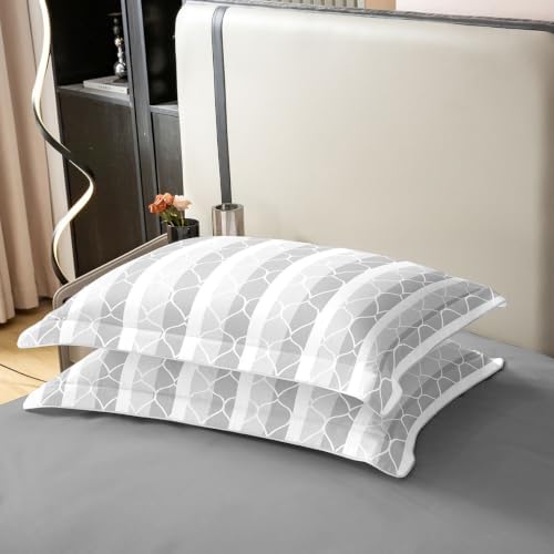 Feelyou Kids Girls Retro Striped Duvet Cover 100% Cotton King Size