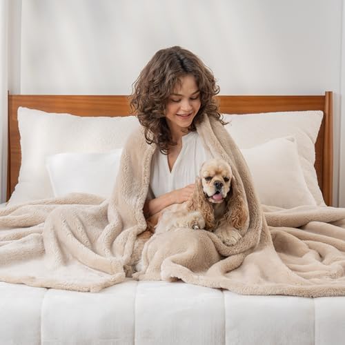 Berkshire Blanket Classic Extra-FluffyTM Plush Blanket King Size, Soft
