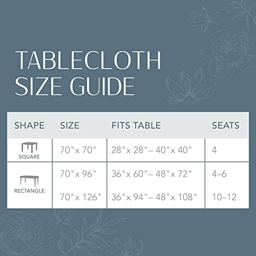 Elrene Home Fashions Villeroy & Boch La Classica Linen Tablecloth