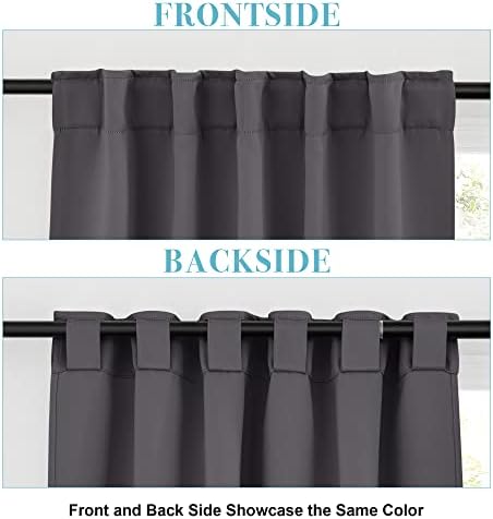 RYB HOME Blackout Curtains for Living Room Bedroom Nursery Office