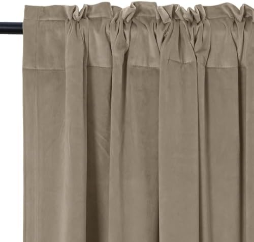 Drapifytex 96 Inches Long by 52 Inches Wide Modern Living Room Back