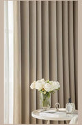 Beydodo Drapes for Living Room 72 Inch Length, Bedroom Darkening