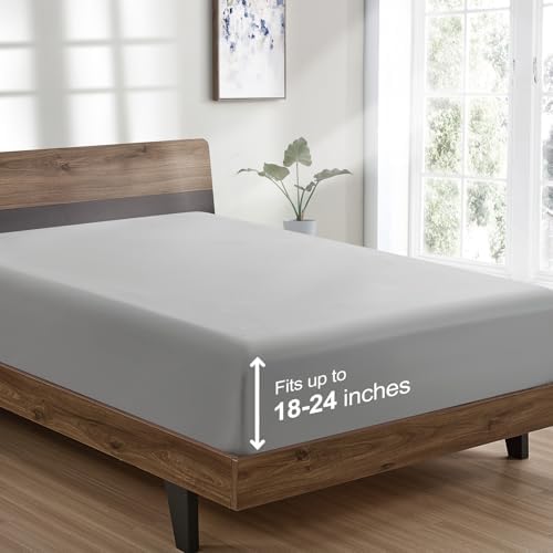 FreshCulture Twin XL Fitted Sheet Only - Hotel Quality Ultra Soft &