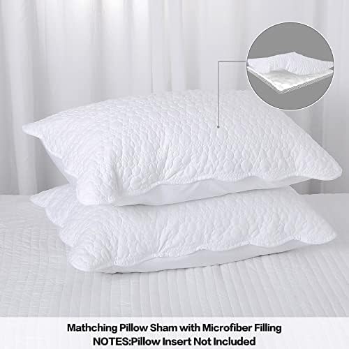 BOSOWOS Queen Size Pillow Shams Set of 2, Soft Breathable Pillow Case