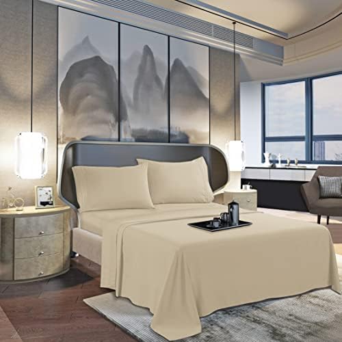 Mocassi Full Sheet Set - Luxury Hotel 1800 Premier Bedding Sheets &