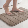 Flamingo P Memory Foam Bath Shower Mat Rug, Quick Dry Soft Non Slip