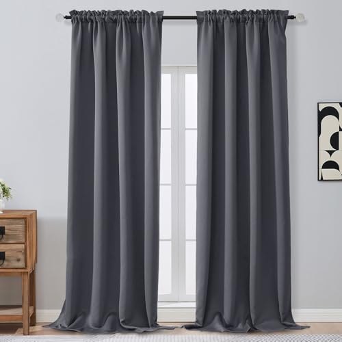 OVZME WM Ava Blackout Curtains S2 Charcoal 50x120