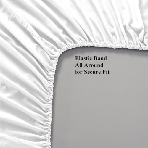 California King Size Fitted Sheet Only – 600 Thread Count 100% Cotton