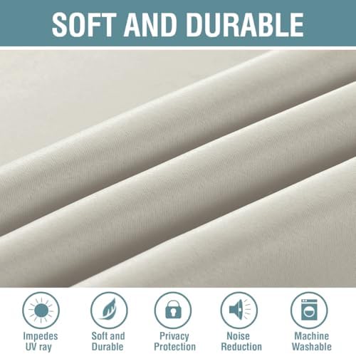 H.VERSAILTEX Blackout Curtain for Living Room Thermal Insulated Window