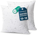 Phantoscope Outdoor Pillows Waterproof 18x18 Outdoor Pillow Inserts