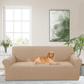 Stretch Couch Covers for Sofa Washable, Large, Camel