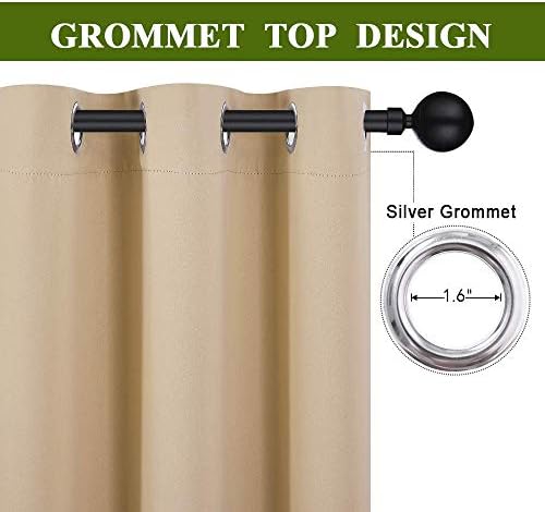 NICETOWN Thick Blackout Curtain and Drape