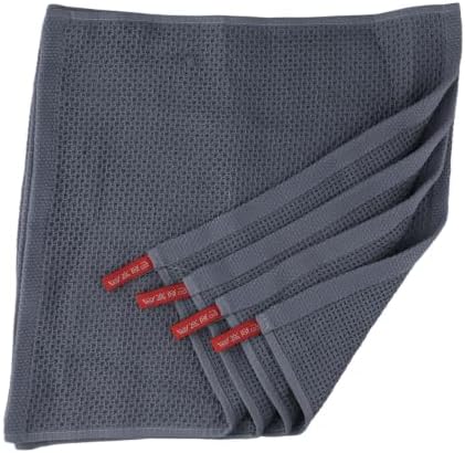 Cotton Kitchen Towels 4-Pack Absorbent Cotton Kitchen Towels