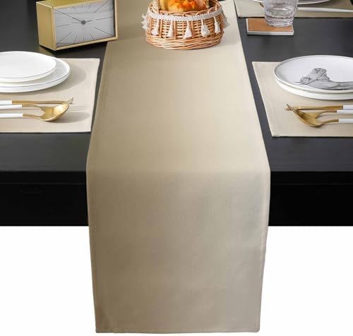 Brown Ombre Table Mats Set of 4 With Table Runner 90 Inches