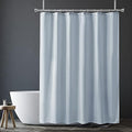 Amazer Light Gray Shower Curtain Liner, Light Gray Fabric Shower